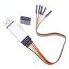 Aluminium shell CP2102 USB 2.0 to TTL UART module 6pin serial converter STC module support 5v 3.3v view 3
