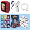 Lisciani Spider-Man Print CAM Instant Camera Hi-Tech Educative 4 Inch Colour Screen Dual Camera for Selfie Video 180 Photos Frame and Sticker from 5 Years view 4