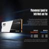 KLEVV CRAS C910 500GB M.2 2280 NVMe PCIe Gen4x4 Laptop & Desktop Internal SSD Heatsink Included, up to 5000MB/s (K500GM2SP0-C91) view 3