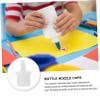 minkissy 300pcs Glue Bottle Caps for Beauty Salon Replacement Nozzle Tips for Eyelash Extensions Prevent Clogging Durable Essential Lash Supplies Easy to Use view 4