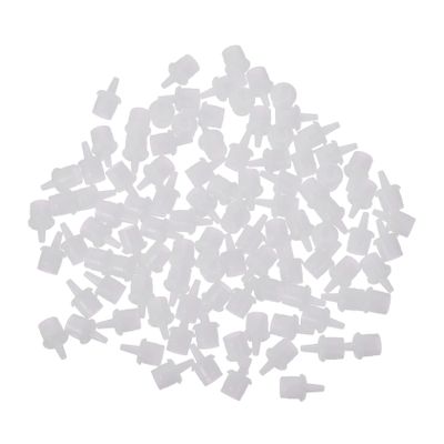 FRCOLOR Eyelash Extension Nozzle Replacement Caps 100 Pcs Adhesive Bottle Plugs Compatible with Most Lash Glue Bottles for Professional and Personal Lash Tech Use