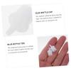 FRCOLOR Eyelash Extension Nozzle Replacement Caps 100 Pcs Adhesive Bottle Plugs Compatible with Most Lash Glue Bottles for Professional and Personal Lash Tech Use view 2