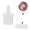 FRCOLOR Eyelash Extension Nozzle Replacement Caps 100 Pcs Adhesive Bottle Plugs Compatible with Most Lash Glue Bottles for Professional and Personal Lash Tech Use view 3