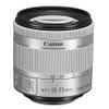 Canon EF-S 18-55mm f/4-5.6 is STM Lens (White Box)+128GB Memory + UV Filter +Lens Pouch +Grip + More (18pc Kit)-Silver (Renewed) view 2