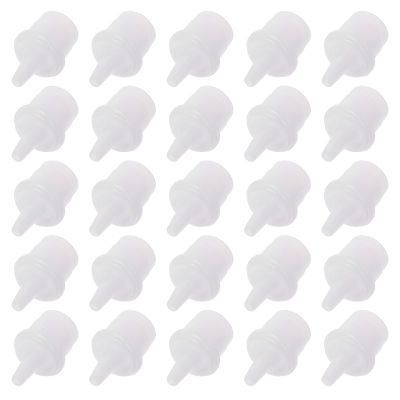 FRCOLOR 100Pcs Eyelash Extension Bottle Nozzle Caps Replacement Compatible with Most Lash Glue Bottles for Salon and Personal Use Eyelash Extension Supplies