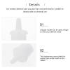 FRCOLOR 100Pcs Eyelash Extension Bottle Nozzle Caps Replacement Compatible with Most Lash Glue Bottles for Salon and Personal Use Eyelash Extension Supplies view 4