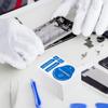 BESTOYARD 600 Pcs Screen Dust Removal Stickers for Phone and Tablet Effective Lcd Cleaning Decals for Home Use Blue Paper Dust Stickers for Screen Protection view 4