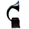 VintiquE Reproduction Gramophone Speaker, Acoustic Speaker, Smart Phone Speaker, lPhone Amplifier,lPhone Stand, lPhone Dock Black Finish view 2