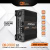 PRV Audio QS3000 1 Ohm 3000 Watt Amp Car Audio Amplifier Full Range HD Sound Monoblock 3K Car Amp with Built-in HPF and LPF Controls for PRO Audio Systems view 2