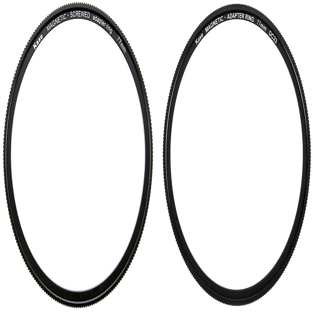 Kase 77mm DIY Adapter Kit Converts Conventional Screw-in Filter to Magnetic