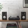Crosley KT400A-BK Fully Automatic Bluetooth 2-Speed Turntable Record Player with S100A Stereo Speakers, Black view 4