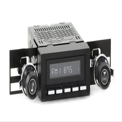 RetroRadio Compatible with 1974-78 AMC Gremlin Features Include Bluetooth, HD, SiriusXM Ready, AM/FM LBC-M4-216-37-73AM1