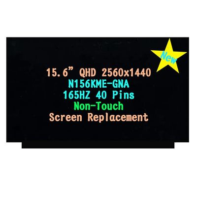 15.6" Screen Replacement for ASUS Rog GA503QM LCD Display Panel 40 pins 165Hz (QHD 2560 x 1440 Non-Touch)