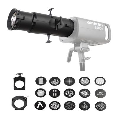 Amaran Spotlight SE 19 Lens Kit - Projection Lens Modifier for Amaran 150C, 300C, 60, LS 300D II, LS 300X