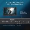 SEETEC P238-9HSD 23.8 inch Production Broadcast Director LCD Monitor with 3-Color Tally Light IPS Full HD 1920x1080 3G-SDI 4K HDMI Input Output view 4