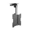 TV Monitor Holder Rack Wall Mounted TV Mounting Rack Home Living Room RV 17-37 Inch Display Ceiling Hanger Office Conference Room Lifting TVs Rack Bracket TV Bracket view 1