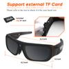dahocamgo Camera Sunglasses 4K HD Video Glasses Sport Camera Shooting Glasses for Cycling, Camping, Driving, Hunting, Skateboarding, Traveling (Included 32G SD Card) view 3