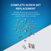 MEEFIX Complete Full Screws Set Kits Replacement Part with Outdoor Pentalobe Screws for iPhone 14 view 3