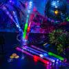 Liliful 8 Pcs Fiber Optic Wand LED Light up Glow, Halloween Wands Glow in The Dark Party Supplies Flashing Wands Bulk for Halloween Christmas Party Wedding Birthday Bridal Shower Favors view 4