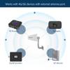 Mophamp Periodic Antenna 4G Log 698-2700MHz 10dBi N Female Connector Works for Signal Amplifiers, 4G Router/Modem view 4
