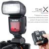Godox Flash TT600 with Godox Flash Trigger X2T-C Bundle - 2.4G Wireless X System, High-Speed Sync, Compatible with Canon DSLR Cameras. Powerful GN60, Quick Recycle, and Versatile Flash Modes view 2