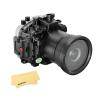 SeaFrogs A7R III PRO 40M/130FT Underwater Camera Housing Waterpoof Case for Sony A7R III a7r3 S with FL90 Flat Port, Compatible with Sony A7 III a7iii with 90mm f/2.8, 24-105mm F4 view 1