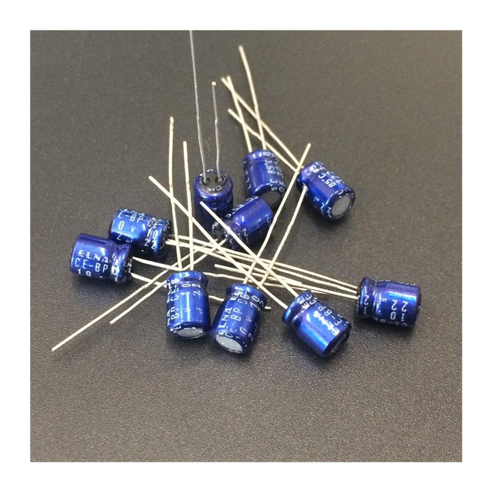 5pcs 22uF 10V CE-BP 5x7mm 10V22uF Bipolar Audio Capacitor
