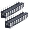 20x Replace for Dymo 45013 D1 Label Tape Black on White 1/2 Inch x 23 Feet for Dymo Label Maker Refills D1 A45013 S0720530 Work with LabelManager 160 280 210D 260P 360D 420P PnP 220P 260P 450DUO view 1