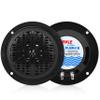 Pyle 4 Inch Dual Marine Speakers - Waterproof and Weather Resistant Outdoor Audio Stereo Sound & Marine Speakers - 5.25" Inch Low Profile Slim Style Waterproof Wakeboard Tower view 2