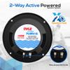 Pyle 4 Inch Dual Marine Speakers - Waterproof and Weather Resistant Outdoor Audio Stereo Sound & Marine Speakers - 5.25" Inch Low Profile Slim Style Waterproof Wakeboard Tower view 3