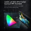 Portkeys PT6 5.2 inch DSLR Camera Monitor, 3D LUT 4K HDMI Touch Screen 1920 * 1080 Live Streaming Monitor with Peaking Frame, Wireframe Protection, Image Crop Function for Live Stream, etc view 4