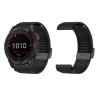 Brrnoo Stainless Steel Mesh Watch Strap Adjustable Quick Release Watch Band 26mm Fit for Fenix 7X 6X 5X (Black) view 1