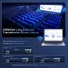 INVERSE NET Wireless HDMI Transmitter and Receiver, 4K Decode 1080P@60Hz Ultra HD Output, HDMI Wireless Support 2.4/5G Plug & Play for Video Streaming and Audio to Monitor from PC/Projector/TV Box view 4