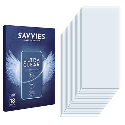 savvies Screen Protector compatible with Samsung Series 5 SpaceMax (inner display) Protection Film Clear 18-Pack