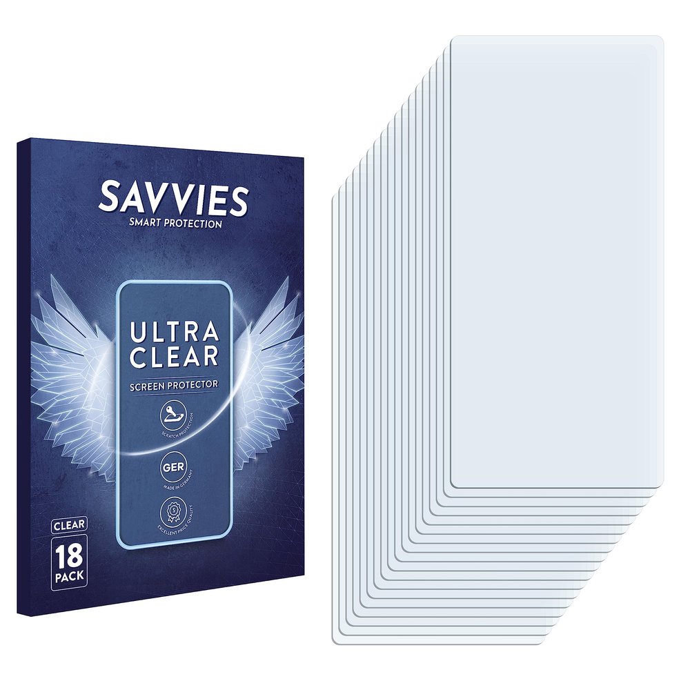 savvies Screen Protector compatible with Samsung Series 5 SpaceMax (inner display) Protection Film Clear 18-Pack