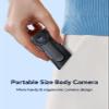 BOBLOV W1 64GB HD 1080P Body Worn Camera, Wearable Body Cam with 2 Clips, Loop Recording Body Camera Support Time Stamp, Back Clip for Traveling, Driver, Delivery Man, Lecture Recording view 2