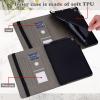VODEFOX Case for Samsung Galaxy Tab S10 Lite/S10 FE/ S9 FE 10.9 inch/Galaxy Tab S9 11 Inch, PU Leather Tree Deer Protective Cover with Card Slots - Gray view 3
