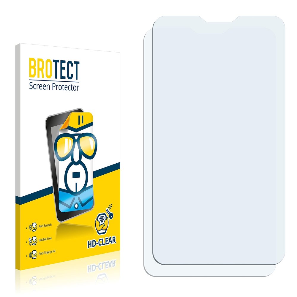 brotect 2-Pack Screen Protector compatible with Hi-Target Qmini A5 - HD-Clear Protection Film