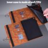 ALILANG Case for Samsung Galaxy Tab S10 Lite/ S10 FE/ S9 FE 10.9 Inch/Tab S9 11 Inch with Stylus, Multiple Viewing Angles PU Leather Stand Flip Cover for Galaxy Tab S10 FE 5G Tablet Case -Brown view 4