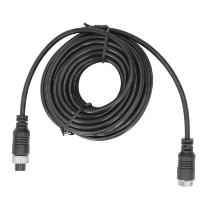 33ft/10m Car Video Extension Cable Backup Camera Wire, 4 Pin Aviation Extension Cable for Truck Trailer Bus Motorhome
