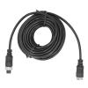 33ft/10m Car Video Extension Cable Backup Camera Wire, 4 Pin Aviation Extension Cable for Truck Trailer Bus Motorhome view 1