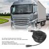 33ft/10m Car Video Extension Cable Backup Camera Wire, 4 Pin Aviation Extension Cable for Truck Trailer Bus Motorhome view 3