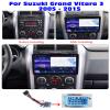 for Suzuki Grand Vitara 3 2005-2015 Car Stereo Radio Navigation GPS Android 12 9" Car Multimedia Player with BT WiFi CarPlay FM RDS Steering Wheel Control+Backup Camera,Ts722/2+32g view 2