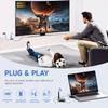 AIMIBO Wireless HDMI Extender Multiple Receivers 1X4, HDMI Wireless Transmitter & Receiver 5G, Stream 1080P@60Hz Video & Audio for Laptop, Cable Box, Camera to Multiple TV, Projector,Monitor 165FT/50M view 4