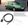2 Pcs Aux in Audio Cable, 6000CD Auxiliary Input Audio Jack Auxiliary Cable Adapter Kit with Removal Tools Replacement for Fiesta view 3