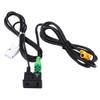 AUX Harness Cable Adapter, Car USB AUX Switch Socket Wire Harness Cable Adapter Replacement for 3 5 Series E87 E90 E91 E92 X5 X6 view 2