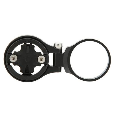 NDNCZDHC Bike Computer Mount, Aluminium Alloy Cycling Bicycle Odometer Extension Mount Bike Computer Adjustable Holder Accessory Fit for 28.6mm Bike Stem(for Bryton-Black)