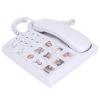 Landline Phone, LD858HF Big Button Telephone Amplified Photo Memory Corded Landline Home Phone for Seniors Elderly view 2