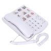 Landline Phone, LD858HF Big Button Telephone Amplified Photo Memory Corded Landline Home Phone for Seniors Elderly view 3