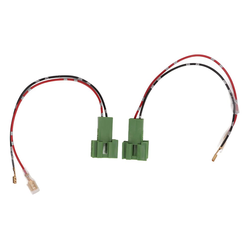 1 Pair ABS Door Speaker Wiring Harness Adapter Plug, 12V Speaker Connector Harnesses Fit for Car